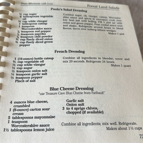 More Recipes From Minnesota Volume II Laurie Gluesing Debra Gluesing Cookbook - Picture 6 of 6